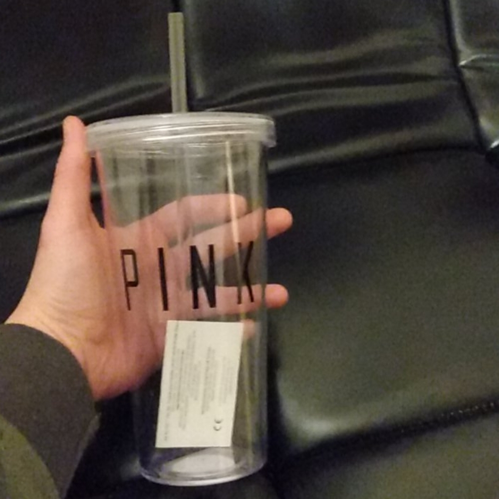 Pink Victoria Secret Cup💜